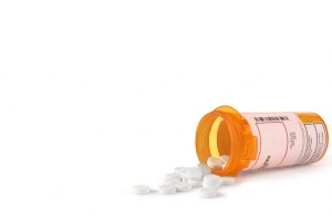 medication for alcoholism pill bottle