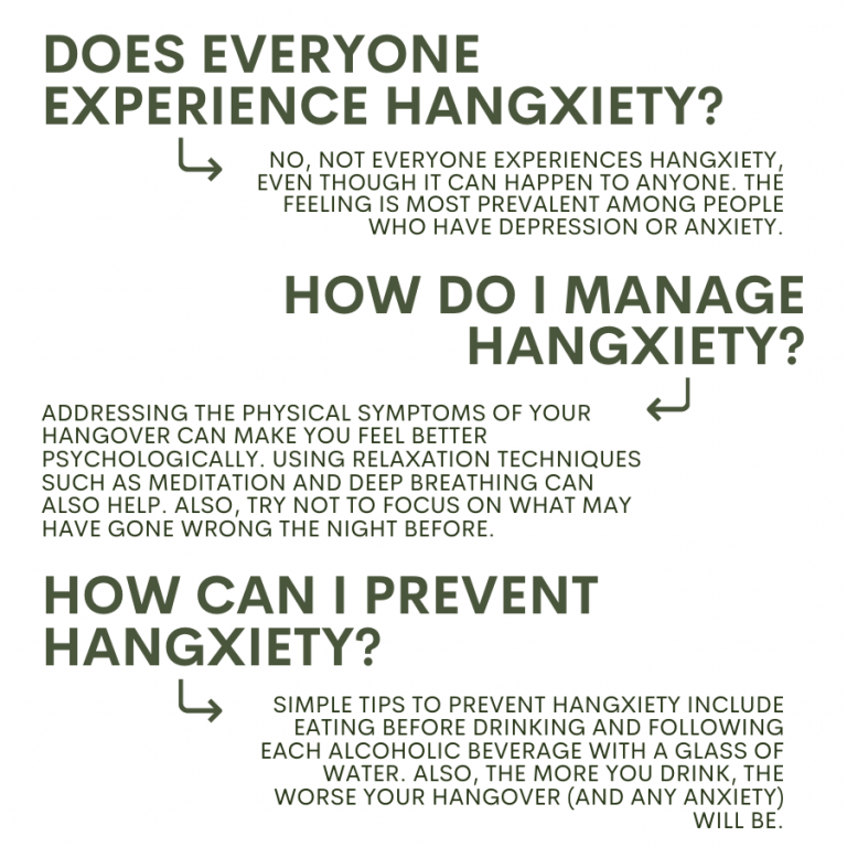 How To Deal With Hangxiety (Hangover Anxiety) - Ria Health