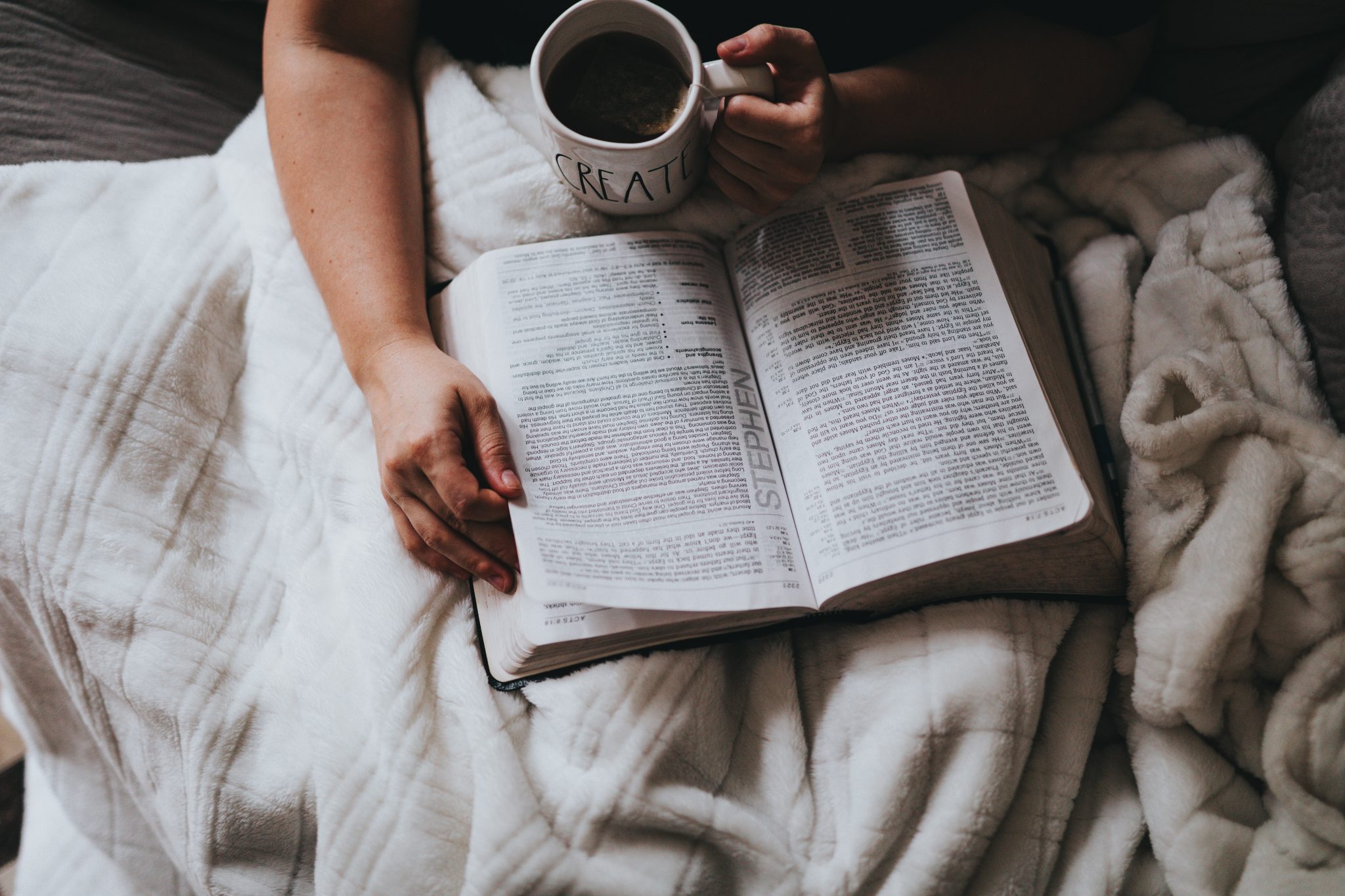 sober during social distancing, coffee in bed