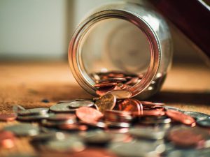rehab is outdated and expensive, coin jar