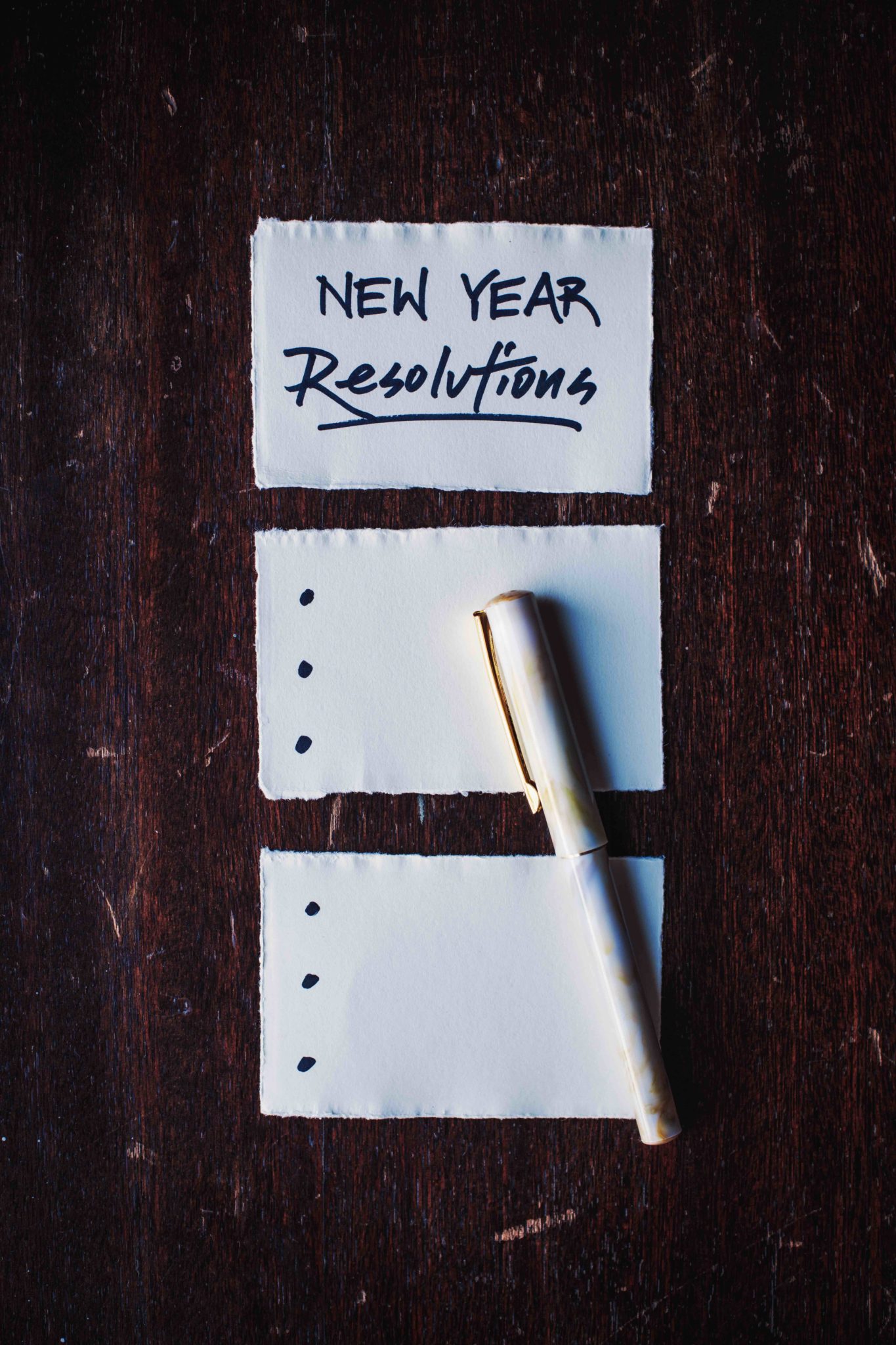 list of new year's resolutions