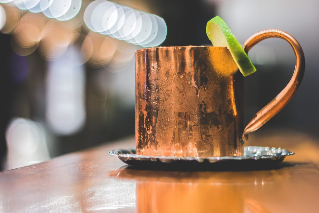 moscow mule, drinking vodka every day
