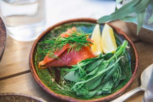 greens, citrus and salmon may all help your liver recover
