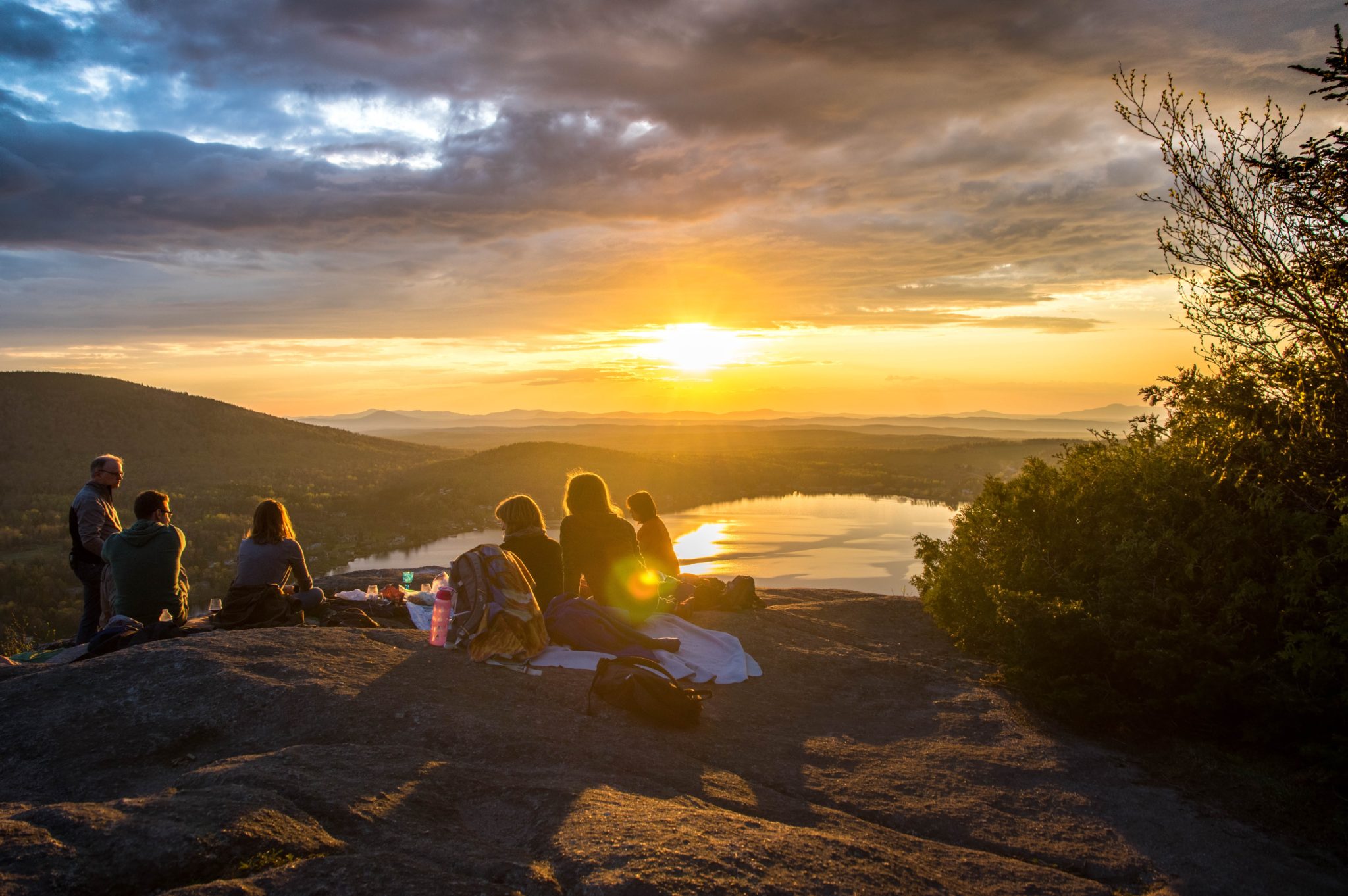 sunset picnic