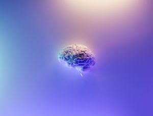 futuristic image of a human brain